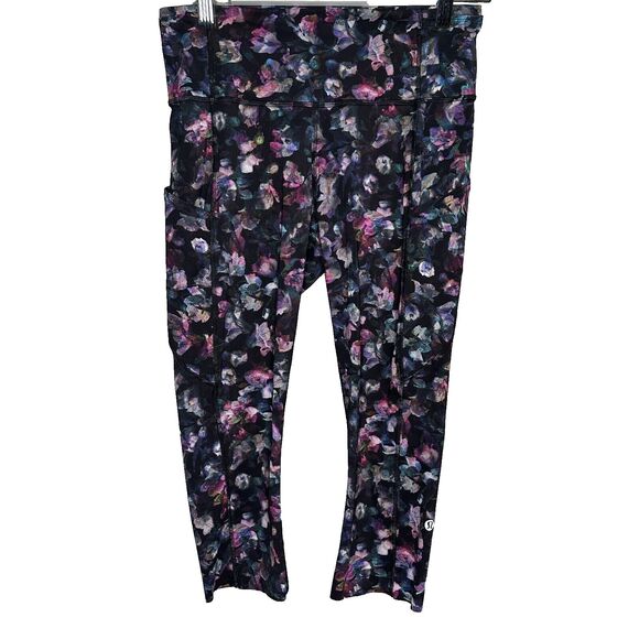 Lululemon Leggings Capri Floral - Picture 1 of 11